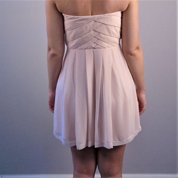 Express Pink Strapless Night Out Dress - Picture 10 of 10